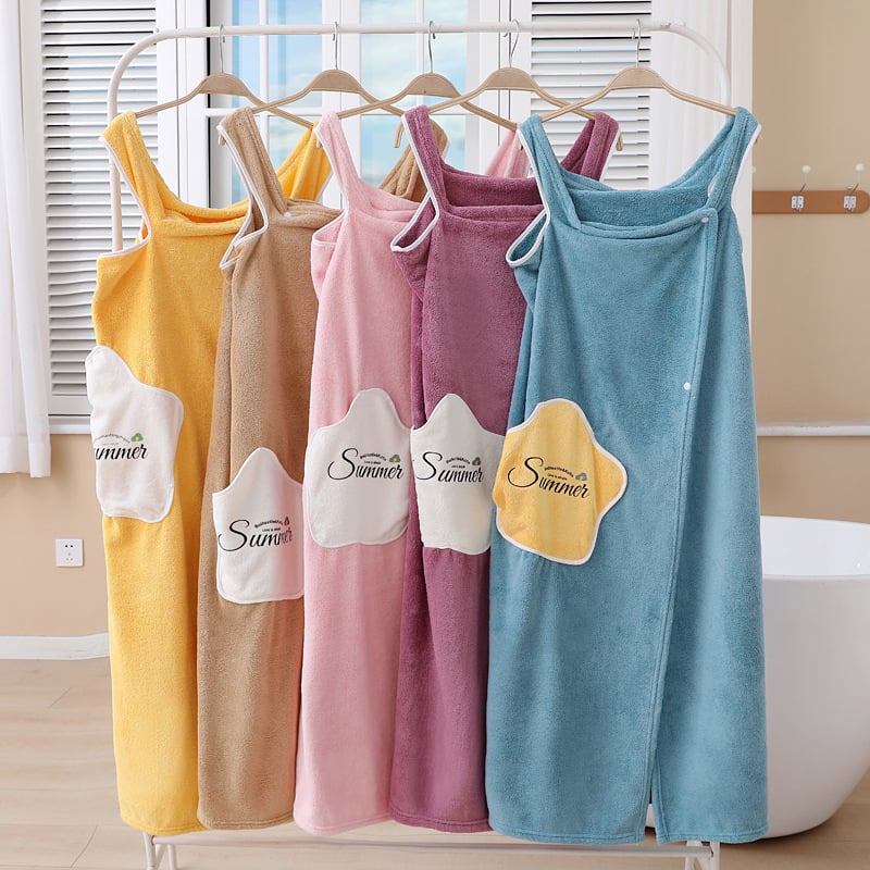 Ρόμπα μπάνιου από φλίς κοραλλί, πολυεστέρας, σειρά Άστρες, για τον χειμώνα