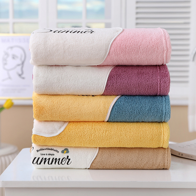 Ρόμπα μπάνιου από φλίς κοραλλί, πολυεστέρας, σειρά Άστρες, για τον χειμώνα