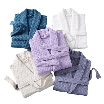 Fürdőköntös, 100% pamut, frottír anyag, 1000 g, uniszex