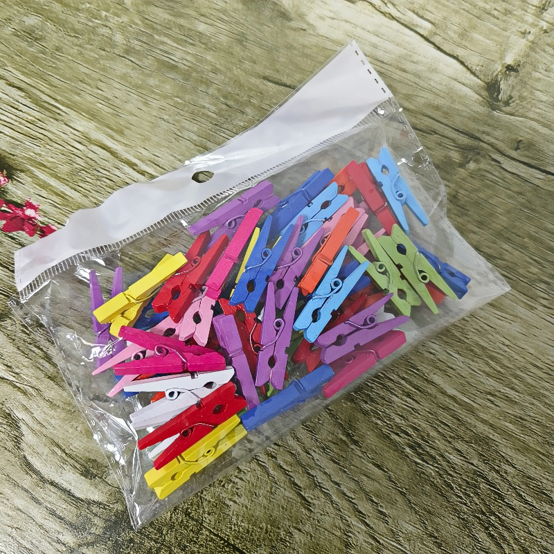 Dekor zidnih fotografija s auto-prijanjivim konopnim užetnim klipsama, stil drveno/pleteno, jednostavan dizajn, bez bušenja