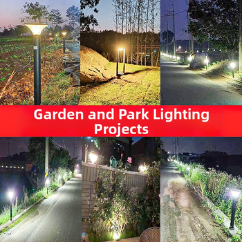 DONTA SG-2 vonkajšia solárna LED lampa na zem, hliník, IP65, 7W, 6–12 hodín prevádzky