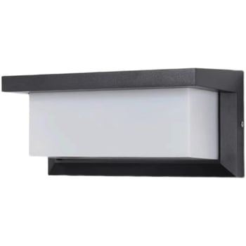 Φωτιστικό LED εξωτερικού τοίχου - Μοντέρνο μινιμαλιστικό σχέδιο, Αδιάβροχο IP54, Αλουμινένιο περίβλημα, 6–10W, Δέσμη 120°