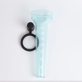 Μετρητής βροχής για εξωτερικό κήπο — εύχρηστο πλαστικό εργαλείο μέτρησης βροχής