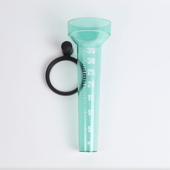 Μετρητής βροχής για εξωτερικό κήπο — εύχρηστο πλαστικό εργαλείο μέτρησης βροχής