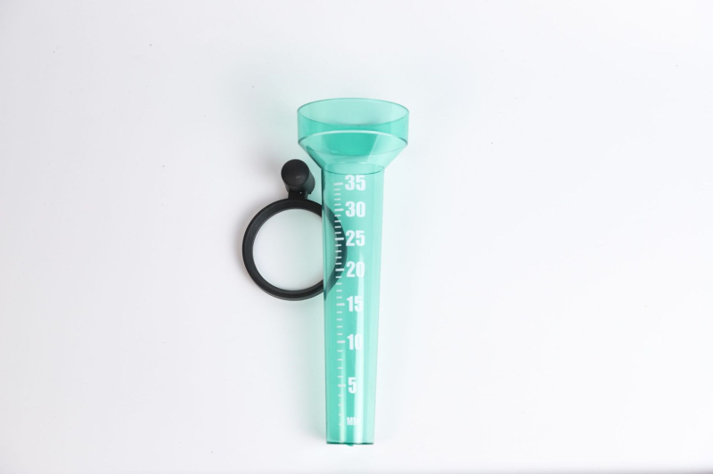 Μετρητής βροχής για εξωτερικό κήπο — εύχρηστο πλαστικό εργαλείο μέτρησης βροχής