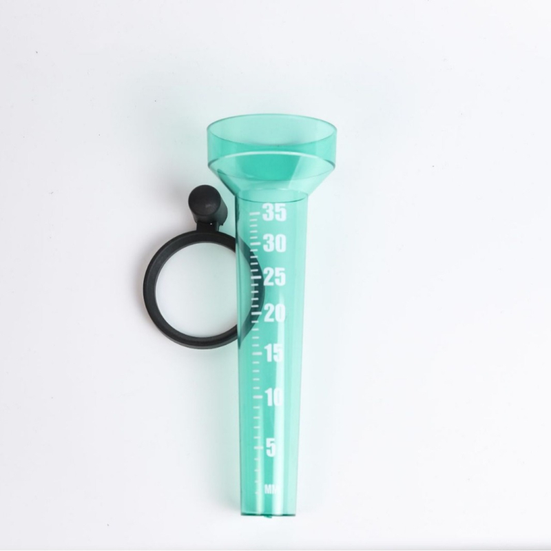 Μετρητής βροχής για εξωτερικό κήπο — εύχρηστο πλαστικό εργαλείο μέτρησης βροχής