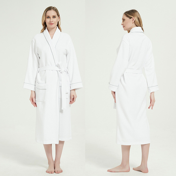 Fürdőköpeny Modal anyagból viszkóz keverékkel, uniszex, tavasz, súly 1000