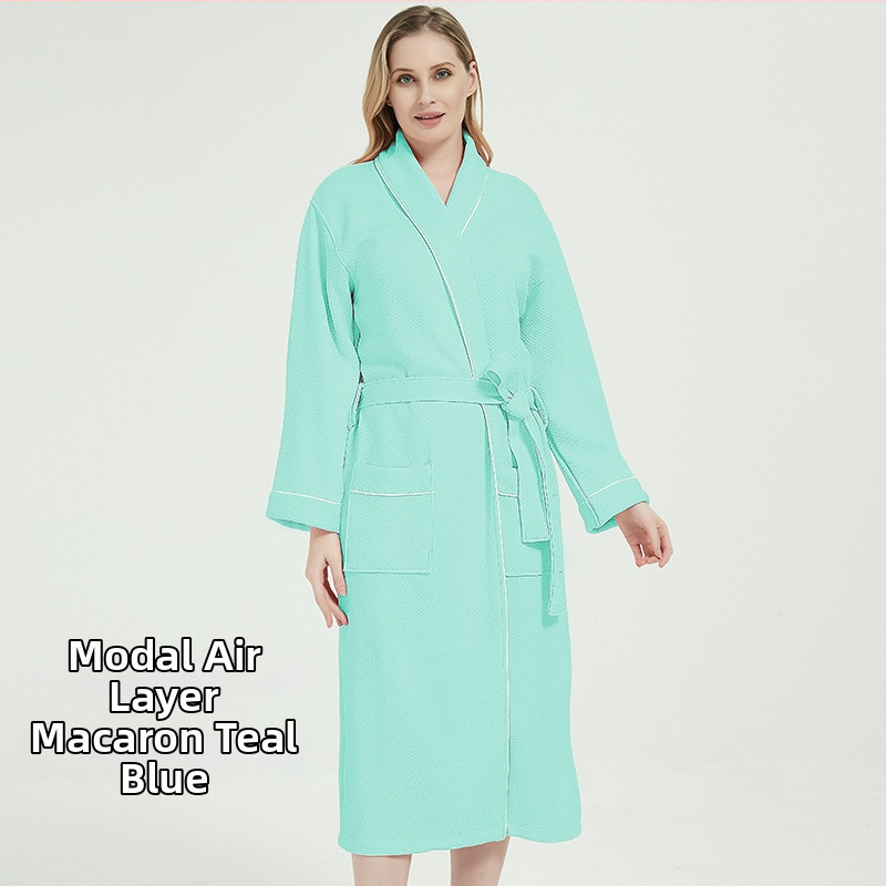 Fürdőköpeny Modal anyagból viszkóz keverékkel, uniszex, tavasz, súly 1000