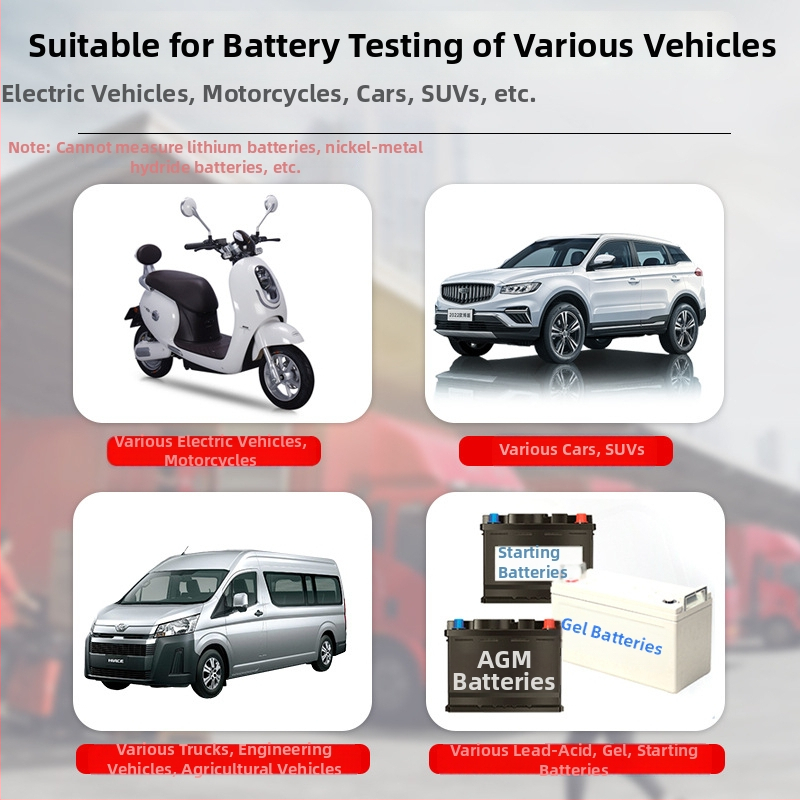 Analógový tester autobatérie, detektor kapacity batérie pre elektromobily, merací prístroj FY54B