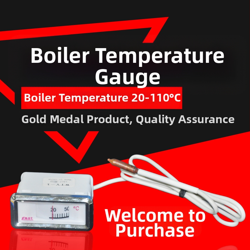 Teploměr na vodný ohrievač, univerzálny, rozsah 20-110°C