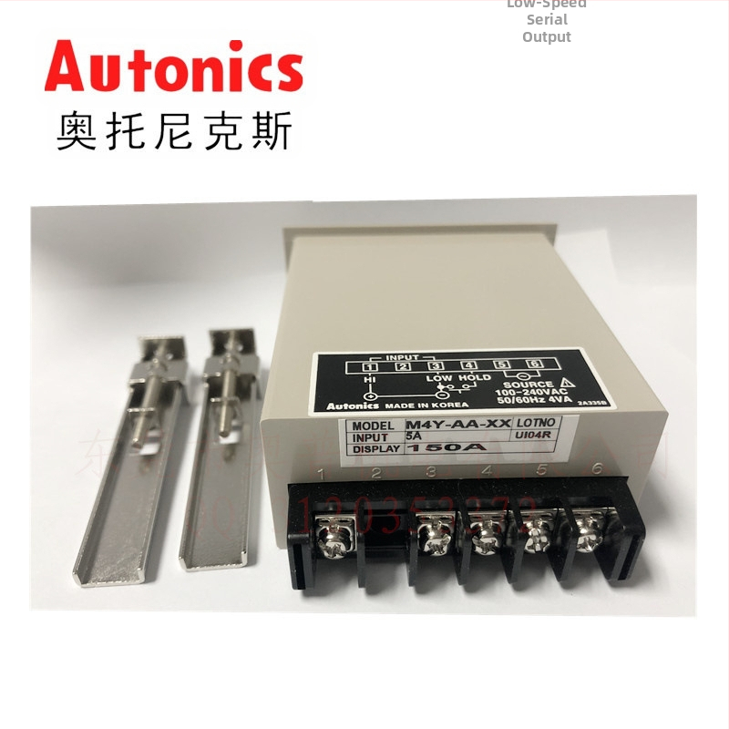Autonics M4Y panelový voltmeter M4Y-AA-XX 220-240V