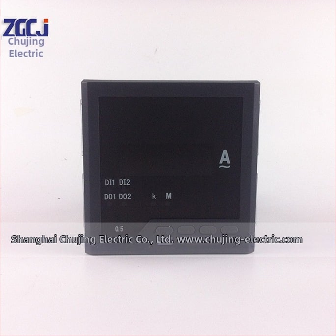 Jednofázový digitálny ampermeter, rozsah 5A AC0-5A, kompatibilný s prúdovým transformátorom, CJ-AA31, Chu Jing Electric