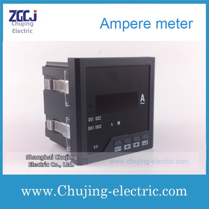Jednofázový digitálny ampermeter, rozsah 5A AC0-5A, kompatibilný s prúdovým transformátorom, CJ-AA31, Chu Jing Electric