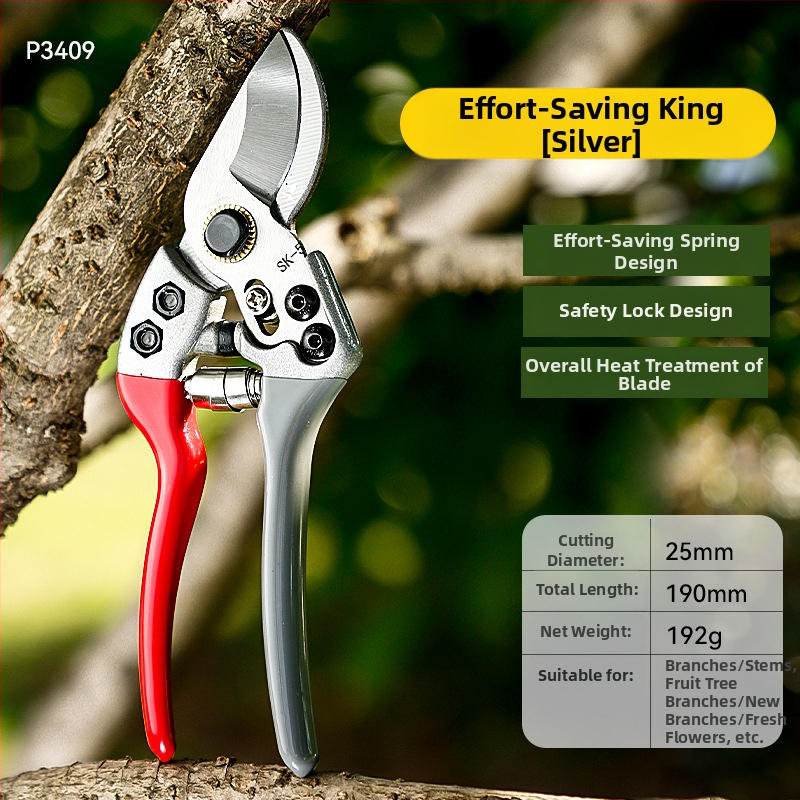 Foarfece de tăiat pomi fructiferi – unealtă de grădină robustă pentru ramuri groase, marca Enjoy