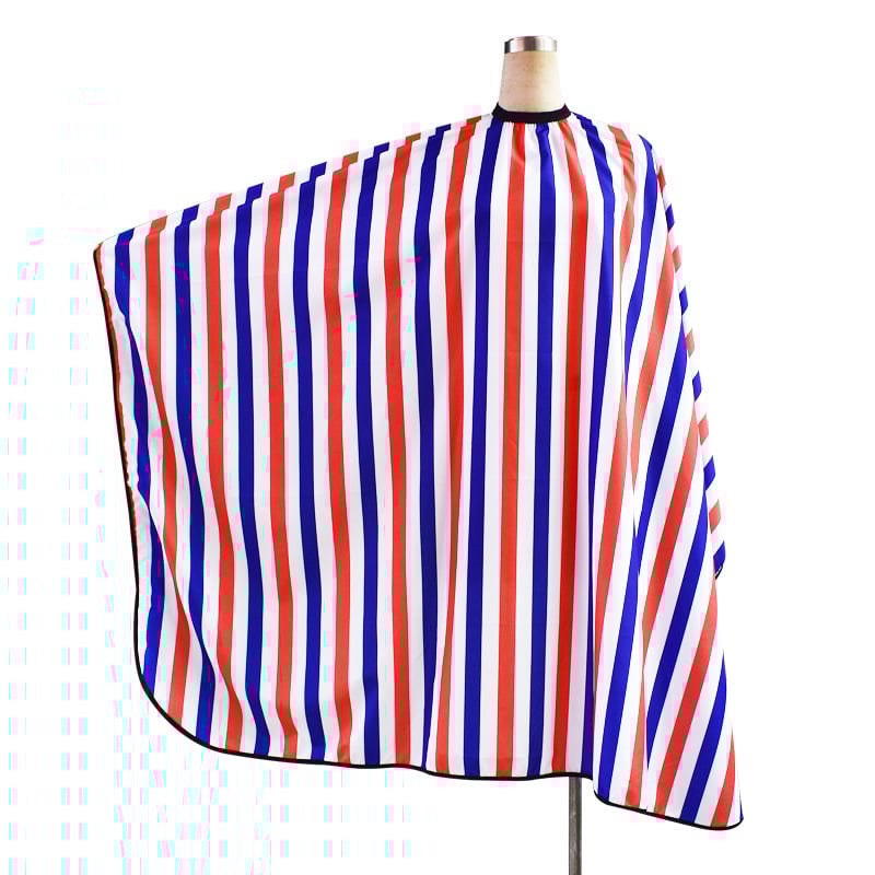 Kirpimo apsiaustas suaugusiems, anti-statinis, neprilimpančias, su reguliuojama kaklo juostele, tinkamas naudoti salone ar namuose.