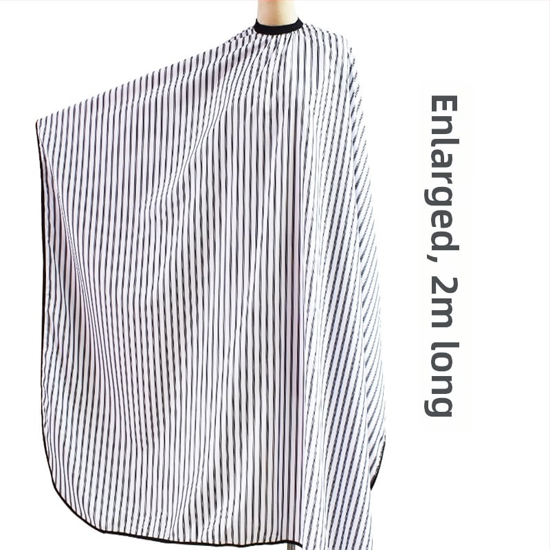 Kirpimo apsiaustas suaugusiems, anti-statinis, neprilimpančias, su reguliuojama kaklo juostele, tinkamas naudoti salone ar namuose.