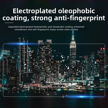 Zaštitno staklo za zaslon s čvrstom temperiranom staklu Xiaomi YU7 u automobilu — monolitna konstrukcija, otporna na visoke i niske temperature, otporna na ogrebotine i habanje, otporna na otiske prstiju i masnoću