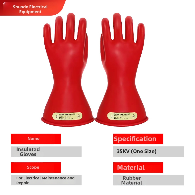 Set mănuși izolate pentru electricieni și ghete izolate – cauciuc, izolație pentru lucrări electrice