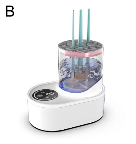 Multifunkcionális sminkecset tisztító mosási és szárítási funkcióval, BC10 • 567 g • 1