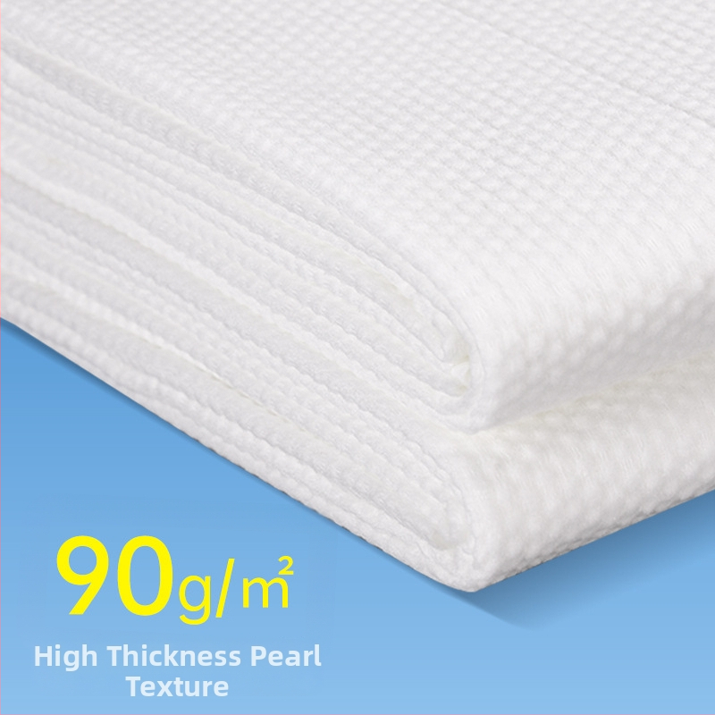 Barber shop egyszer használatos hajtörölköző – vastagított nem szőtt anyagból, 100 g, logó nyomtatás, testreszabás elérhető