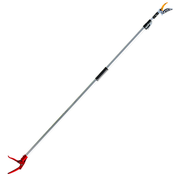 Foarfece multifuncționale pentru cules la înălțime și tăierea fructelor, din oțel inoxidabil, extensibile și retractabile