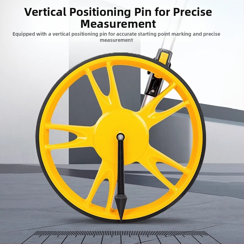 Deli DL330062 Ručné Mechanické Meracie Koleso na Meranie Vzdialeností – Laserový Merací Prístroj pre Inžinierske Meranie (Séria Deli Roller)