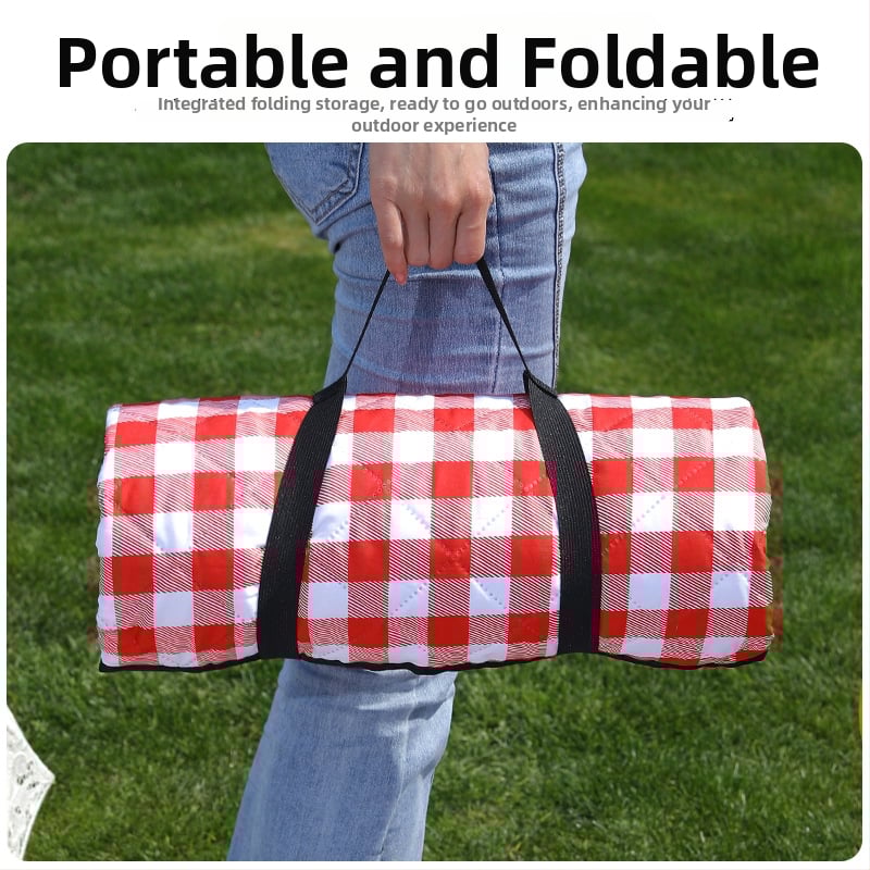 Εξωτερική πικνίκ στρώμα με εκτυπωμένο λογότυπο, Oxford ύφασμα, αδιάβροχη και ανθεκτική στην υγρασία, στυλ κάμπινγκ