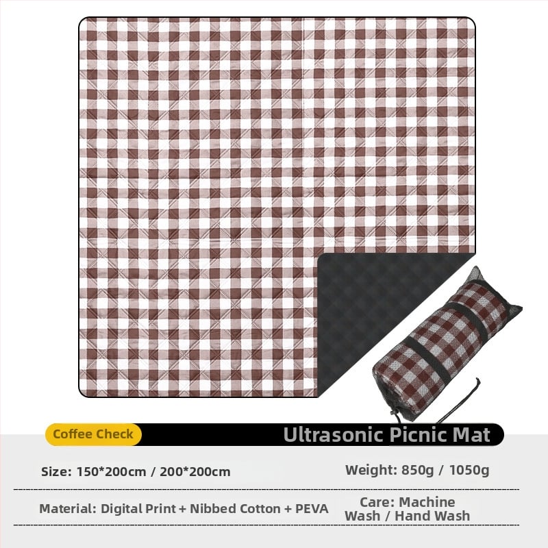 Εξωτερική πικνίκ στρώμα με εκτυπωμένο λογότυπο, Oxford ύφασμα, αδιάβροχη και ανθεκτική στην υγρασία, στυλ κάμπινγκ
