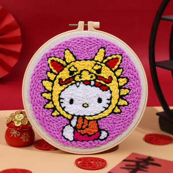 Kit Punch Needle za Godinu zmaja – DIY umjetnost pređom