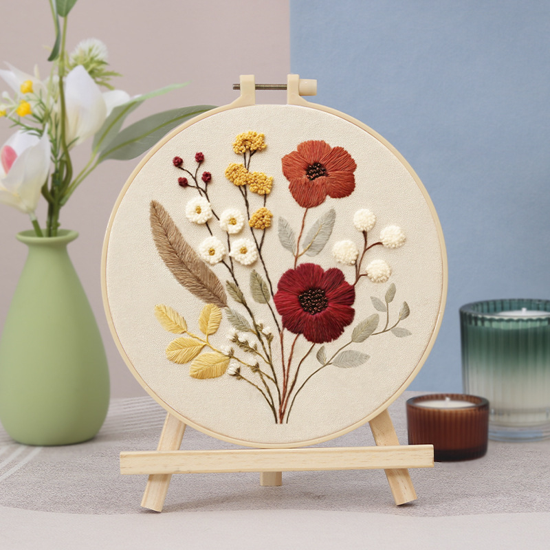 DIY pamut hímzőkészlet — CX0593, modern minimál stílus, alkalmas nappalira, hálószobára, dolgozószobára