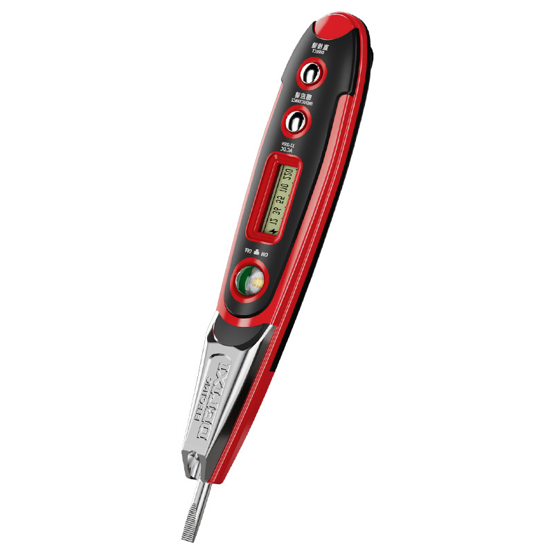 Delixi Electric profesionalni tester-olovka za električare s inteligentnim senzorom, digitalnim zaslonom, višenamjenski tester za otkrivanje prekida žica