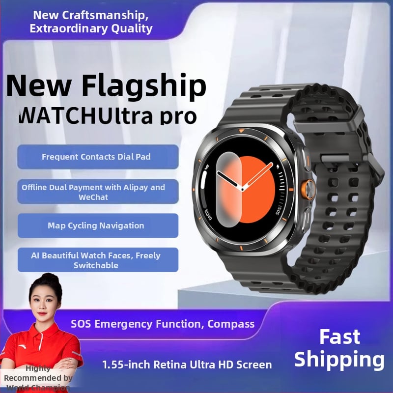 Bluetooth pametni sat s kvadratnim zaslonom i silikon strapom; praćenje otkucaja srca, mjerenje krvnog tlaka, mjerenje zasićenja krvi kisikom, praćenje sna, brojanje koraka