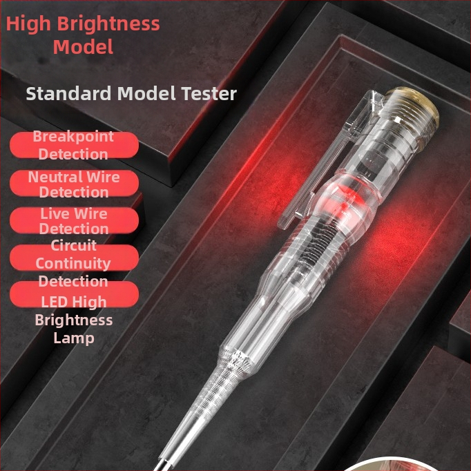 Tester napona s LED senzorom i inteligentnim otkrivanjem za električare, raspon 70–250 V