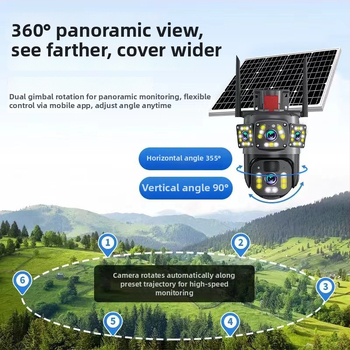 Vonkajšia smart kamera na sledovanie s 1080p, dosahom 10–30 m a ovládaním cez mobilnú aplikáciu