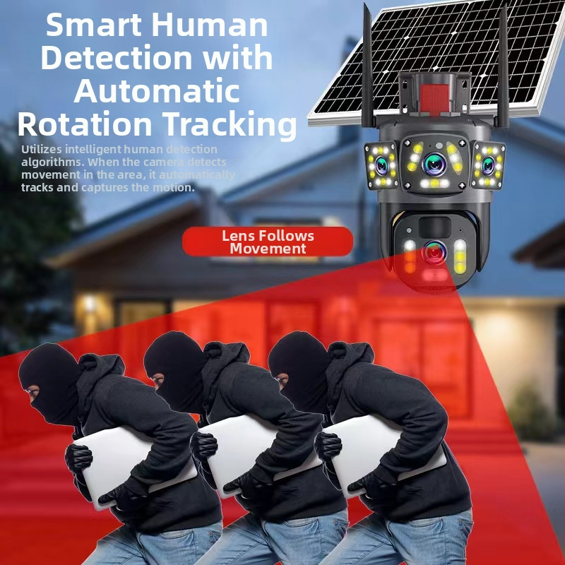 Vonkajšia smart kamera na sledovanie s 1080p, dosahom 10–30 m a ovládaním cez mobilnú aplikáciu