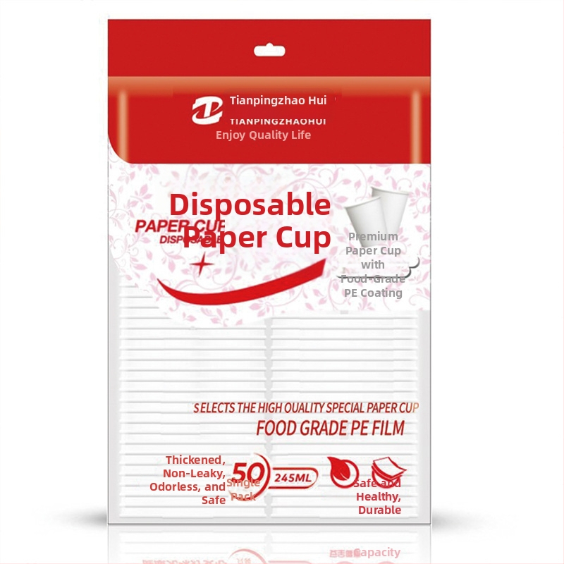 Laminovaný papierový pohár na horúce nápoje, Balance Chaohui, objem 201-300 ml