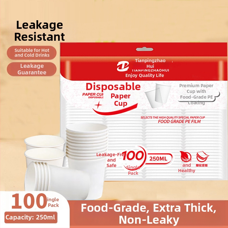 Laminovaný papierový pohár na horúce nápoje, Balance Chaohui, objem 201-300 ml