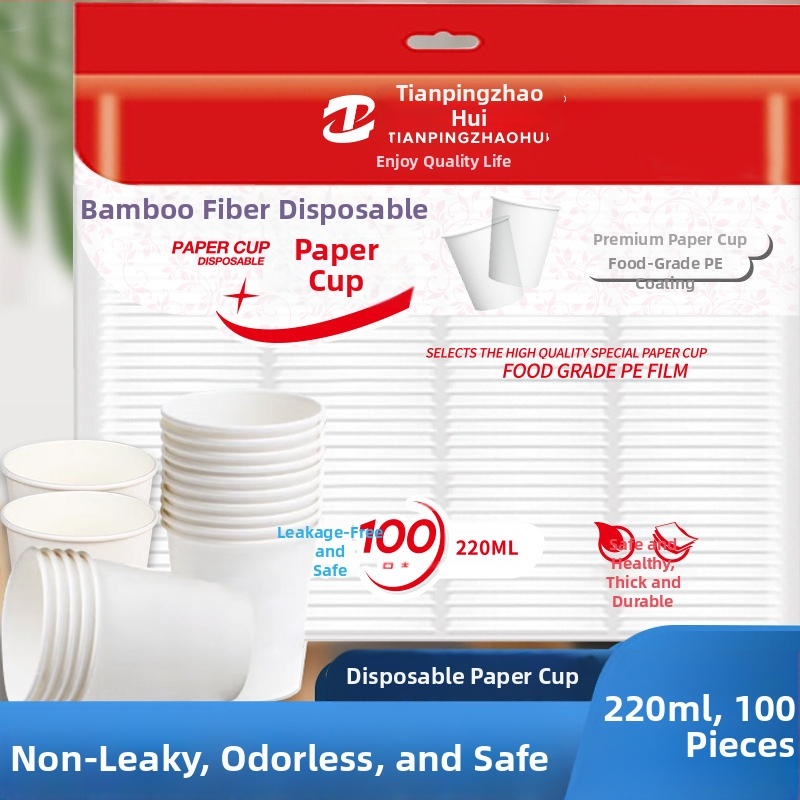 Laminovaný papierový pohár na horúce nápoje, Balance Chaohui, objem 201-300 ml