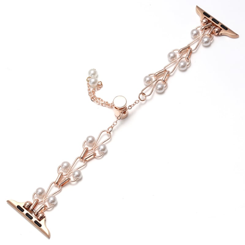 Roostevabast terasest Apple Watch rihm väljatõmmatava kinnitusega, ühilduv Apple Watchi mudelitega, moods disain, lansseeritud 2024.