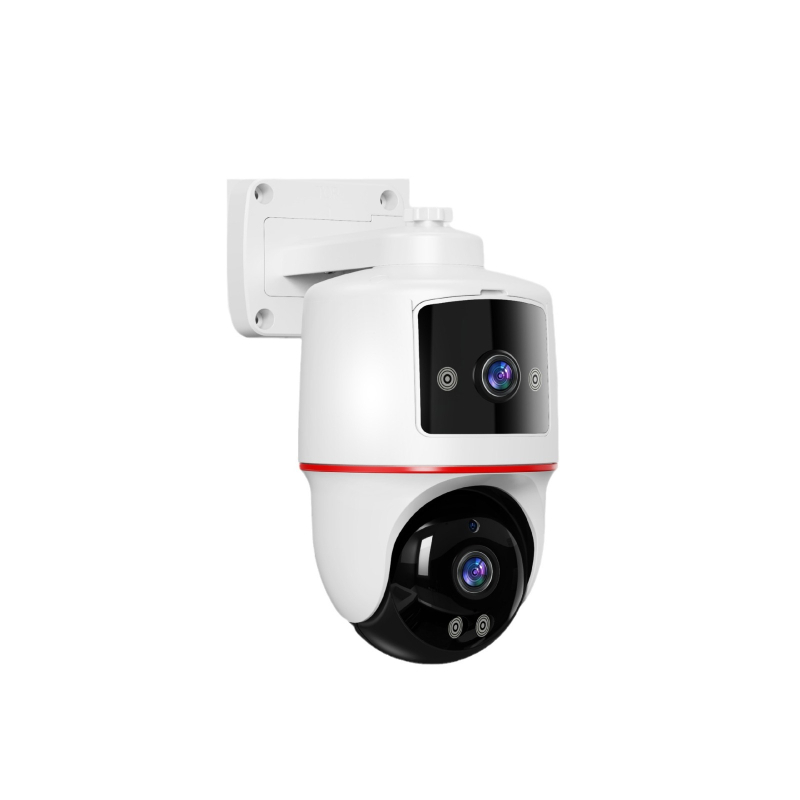 Vanjska kamera za nadzor - 4G/WiFi, dvostruki 1/3 inch CMOS senzor (360° pokrivenost; noćni vid; 12V)