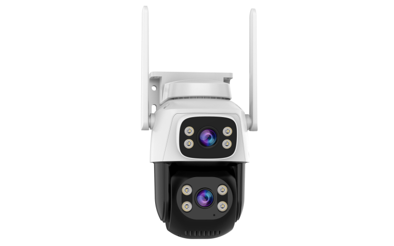 4G vanjska kamera za nadzor s 360° panoramskim prikazom, dvostruki dizajn Dome/Bullet, Ultra HD, 0.01 lux, -10–55°C, napajanje 5V, detekcija pokreta i ljudskih figura