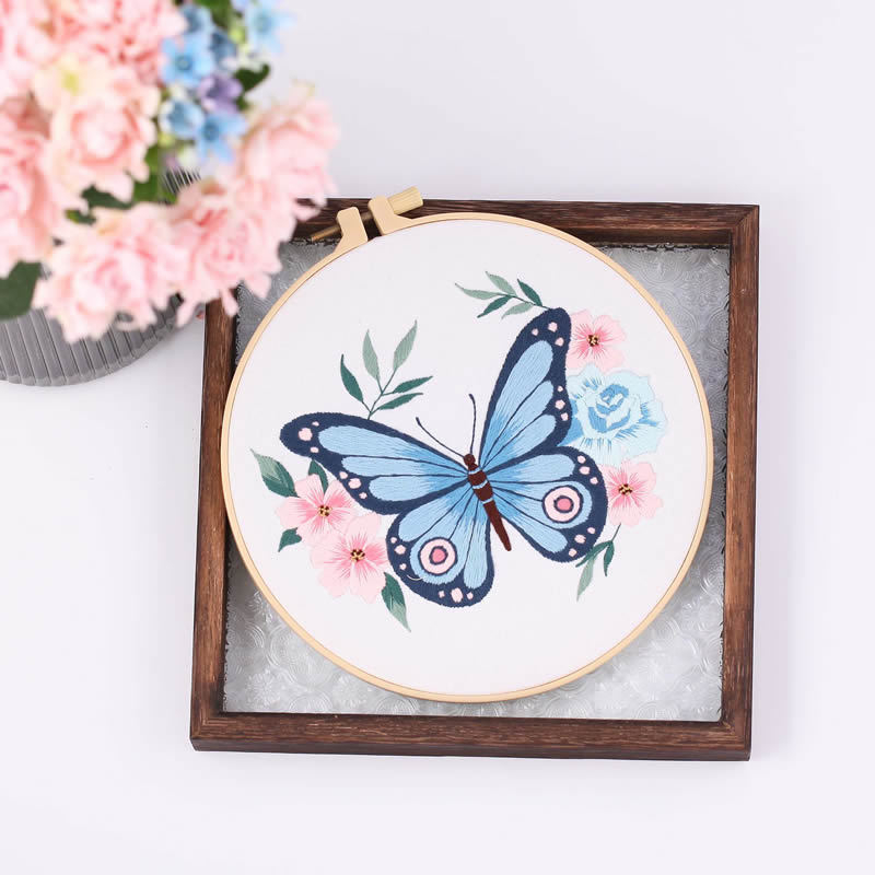 Novi komplet za vezenje s leptirima: DIY materijalni paket za životinje, Suzhou vezenje, klasično