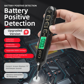 Tester napätia pero s digitálnym displejom, inteligentná indukčná detekcia, viacfunkčné meranie, detekcia prerušenia vodiča, pre elektrikárov