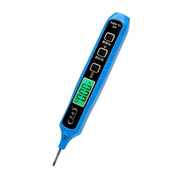 Tester napätia pero s digitálnym displejom, inteligentná indukčná detekcia, viacfunkčné meranie, detekcia prerušenia vodiča, pre elektrikárov