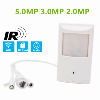 Cameră WiFi — rezoluție 3MP/5MP, obiectiv 3,7 mm, utilizare în interior, vizionare IR noaptea la 20 m (12V)