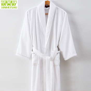 Župan z bavlny, 98% bavlna, zimný hrubý materiál, unisex pre dvojicu, savý