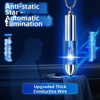 Πλαστικός αντιστατικός εκφορτιστής με κλειδοθήκη — Friendly, πολυλειτουργικός με στυλό εκφόρτισης