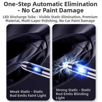 Πλαστικός αντιστατικός εκφορτιστής με κλειδοθήκη — Friendly, πολυλειτουργικός με στυλό εκφόρτισης