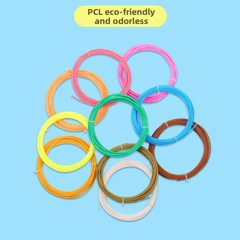 Pix 3D cu filament PCL - set DIY creativ de pictură, pix electric multifuncțional pentru copii 7–14 ani