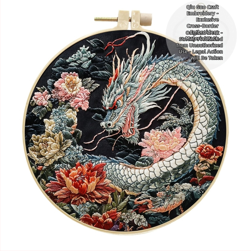 Комплект за кръстат бод | стил: съвременен минималистичен; материал: памук-лен; категория: текстилна бродерия; номер на продукта qiuguo